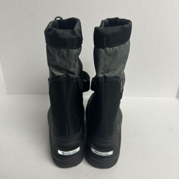 Columbia Powderbug Plus II Snow Boot Black Size 4 M Big Kid - Picture 4 of 6